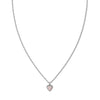 Stolen Girlfriends Club Mini Love Claw Rose Quartz Necklace
