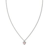 Stolen Girlfriends Club Mini Love Claw Rose Quartz Necklace