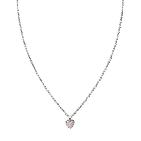 Stolen Girlfriends Club Mini Love Claw Rose Quartz Necklace