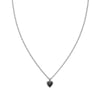 Stolen Girlfriends Club Mini Love Claw Necklace - Silver & Onyx - Necklace - Walker & Hall
