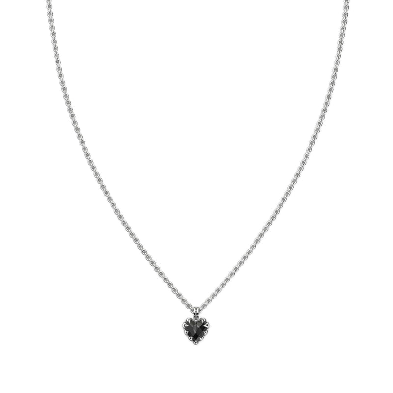 Stolen Girlfriends Club Mini Love Claw Necklace - Silver & Onyx - Necklace - Walker & Hall