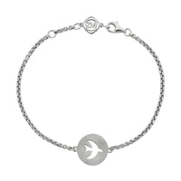 Zoe & Morgan Moonbird Bracelet - Sterling Silver