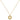 Zoe & Morgan Moonbird Necklace - Gold Plated