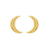 Zoe & Morgan Moonlight Stud Earrings - Gold Vermeil-Earrings-Walker & Hall