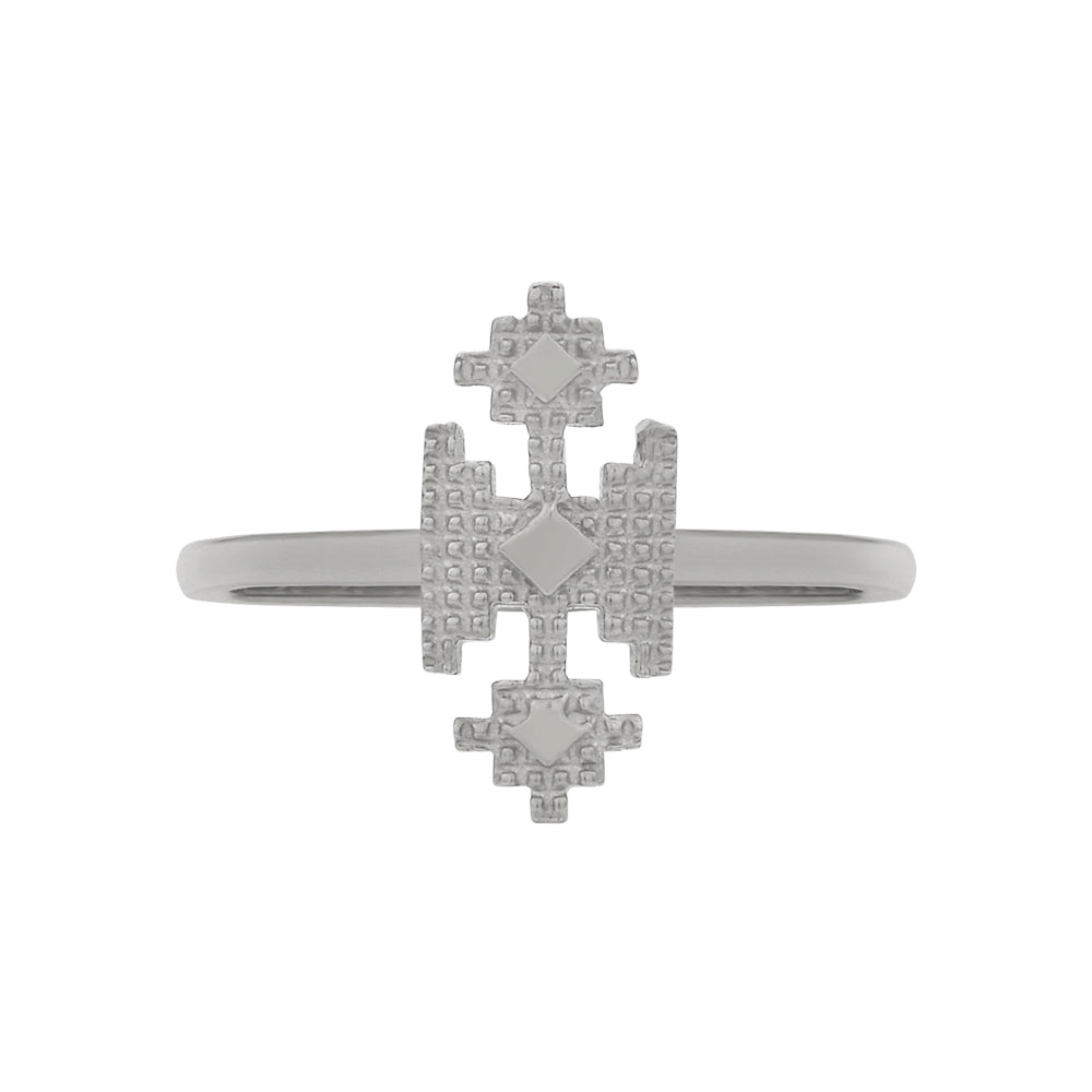 Zoe & Morgan Pisac Ring - Sterling Silver - Ring - Walker & Hall