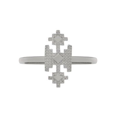 Zoe & Morgan Pisac Ring - Sterling Silver - Ring - Walker & Hall