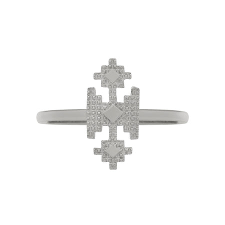 Zoe & Morgan Pisac Ring - Sterling Silver - Ring - Walker & Hall