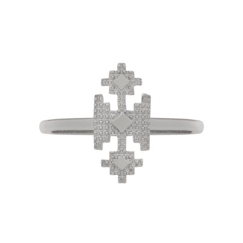 Zoe & Morgan Pisac Ring - Sterling Silver - Ring - Walker & Hall