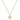 Zoe & Morgan Reya Necklace - Gold Plated & White Topaz