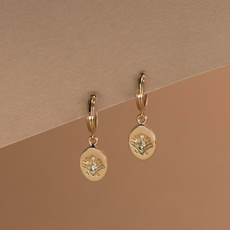 Zoe & Morgan Gold Vermeil Society of Shell Lovers Earrings - Earrings - Walker & Hall