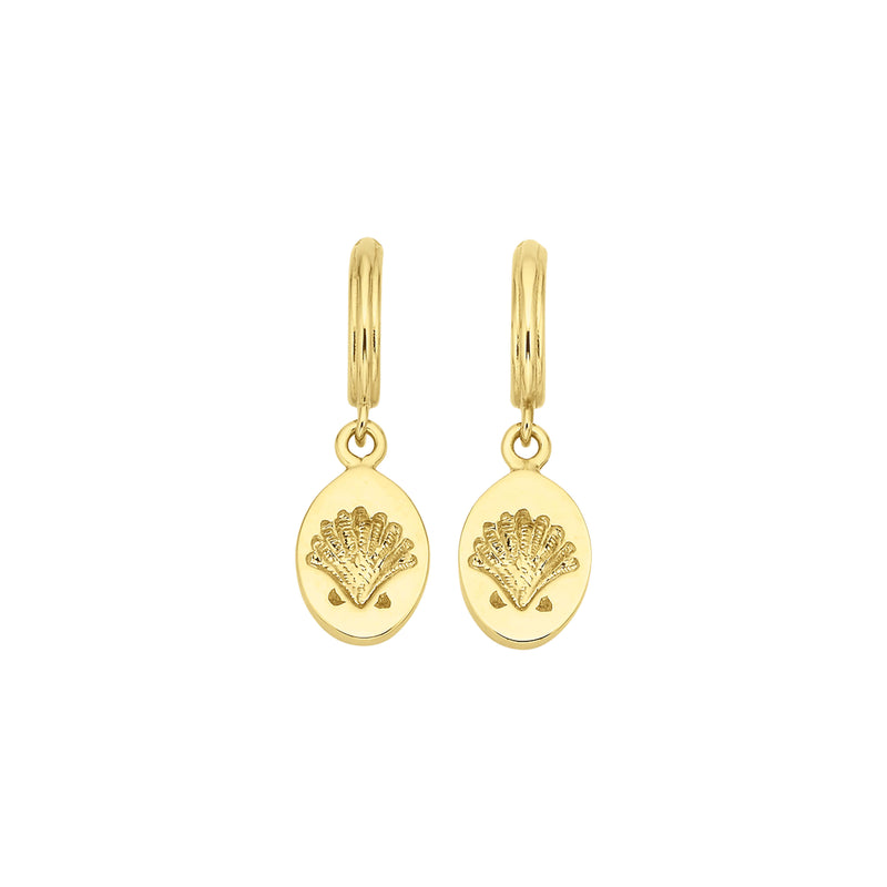 Zoe & Morgan Gold Vermeil Society of Shell Lovers Earrings - Earrings - Walker & Hall