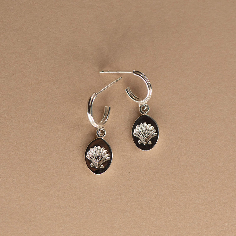 Zoe & Morgan Silver Secret Society of Shell Lovers Earrings - Earrings - Walker & Hall