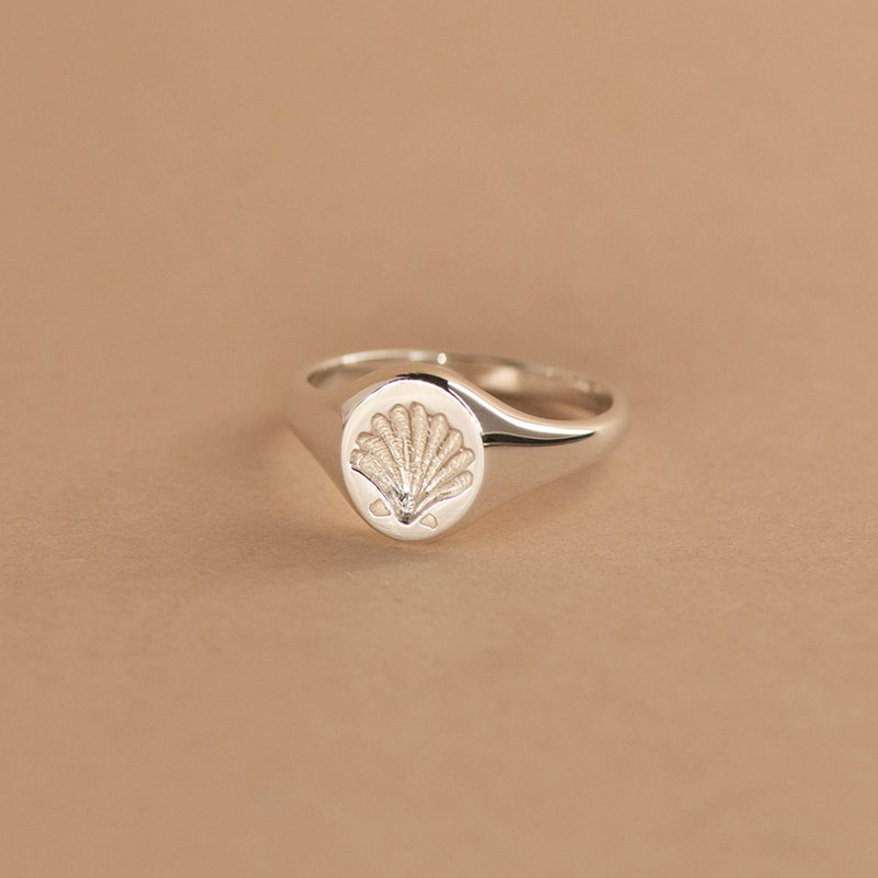 Zoe & Morgan Secret Society of Shell Lovers Ring - Silver - Ring - Walker & Hall