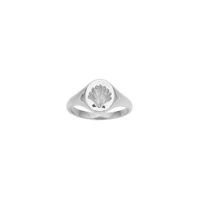 Zoe & Morgan Secret Society of Shell Lovers Ring - Silver - Ring - Walker & Hall