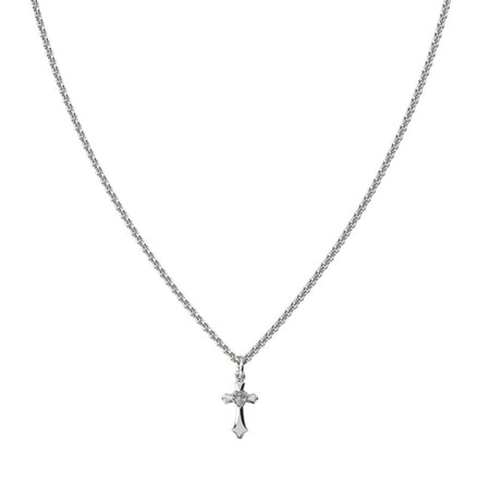 Stolen Girlfriends Club Gothic Love Necklace - Silver