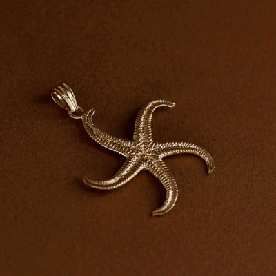 Zoe & Morgan Large Starfish Charm - Gold Vermeil - Charm - Walker & Hall