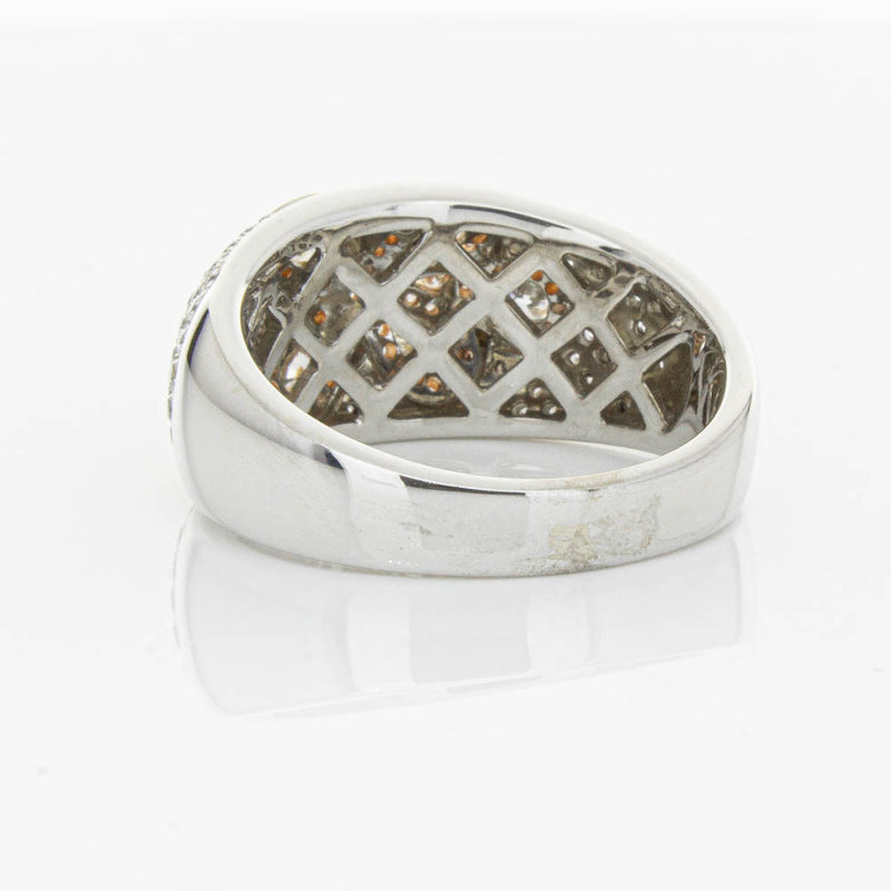 18ct White & Rose Gold 1.43ct Diamond Ring-Ring-Walker & Hall