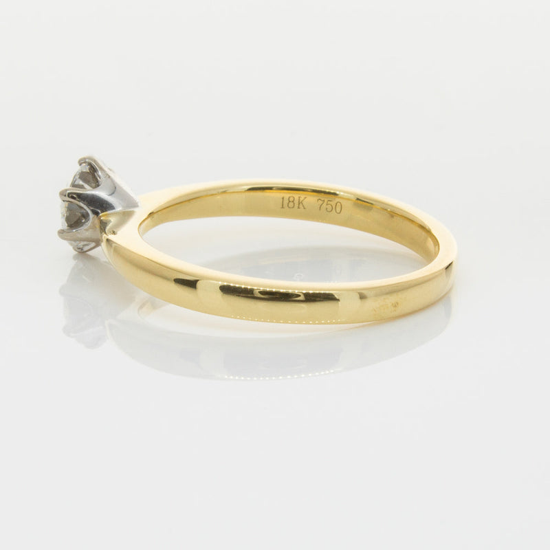 18ct Yellow Gold .70ct Diamond Nova Ring-Ring-Walker & Hall