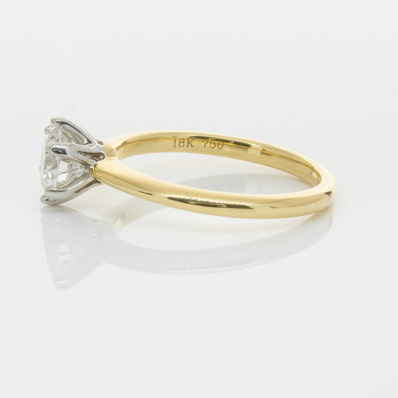18ct Yellow Gold 1.01ct Diamond Cosmopolitan Ring-Ring-Walker & Hall