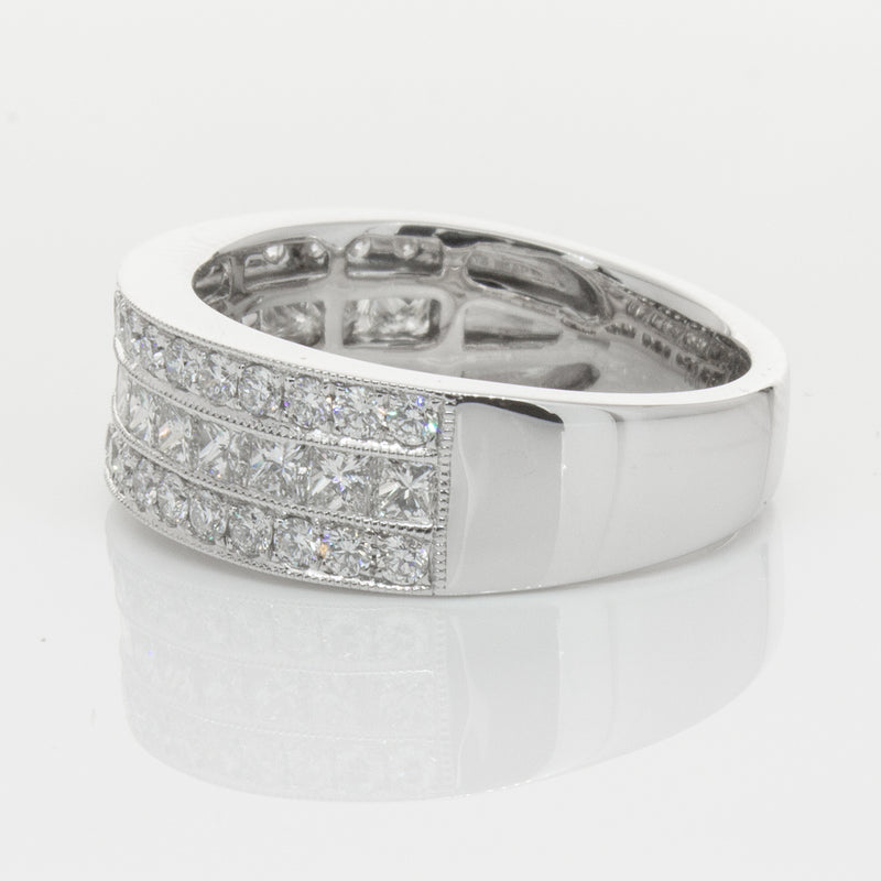 18ct White Gold Diamond Legacy Ring-Ring-Walker & Hall