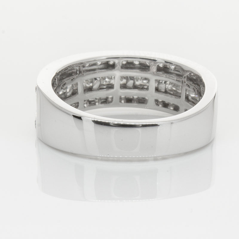 18ct White Gold Diamond Legacy Ring-Ring-Walker & Hall