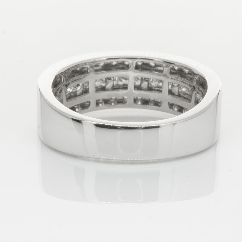 18ct White Gold Diamond Legacy Ring-Ring-Walker & Hall