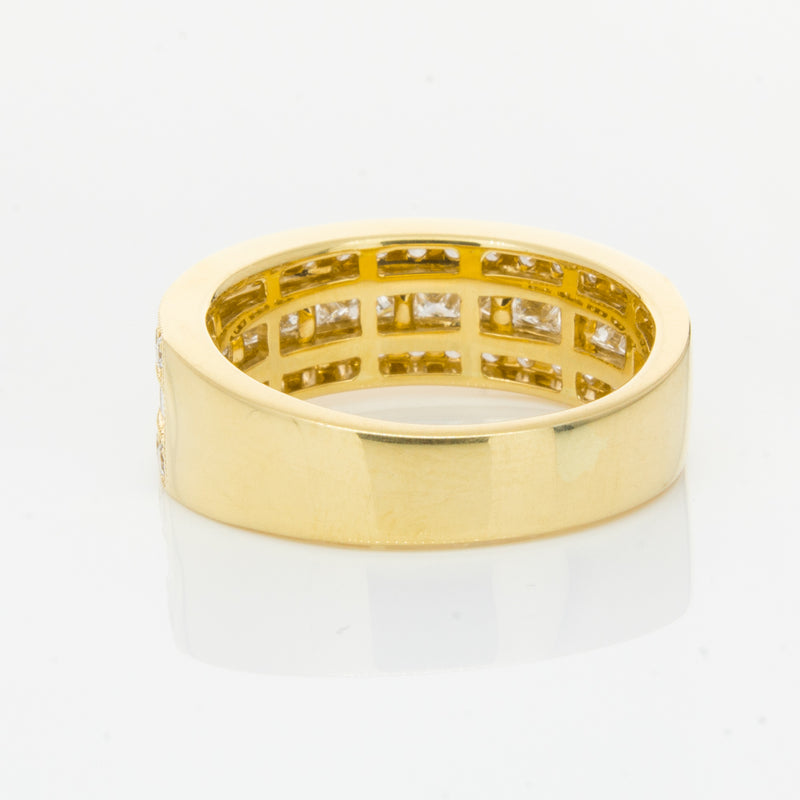 18ct Yellow Gold 1.41ct Diamond Legacy Ring-Ring-Walker & Hall