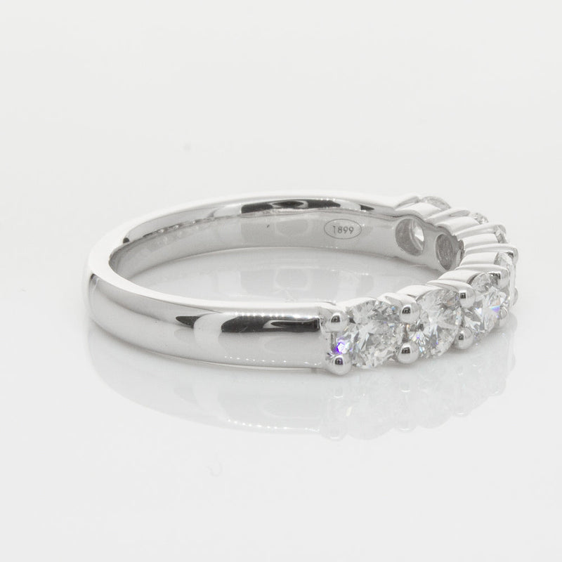 18ct White Gold Diamond 1.00ct Panorama Ring-Ring-Walker & Hall