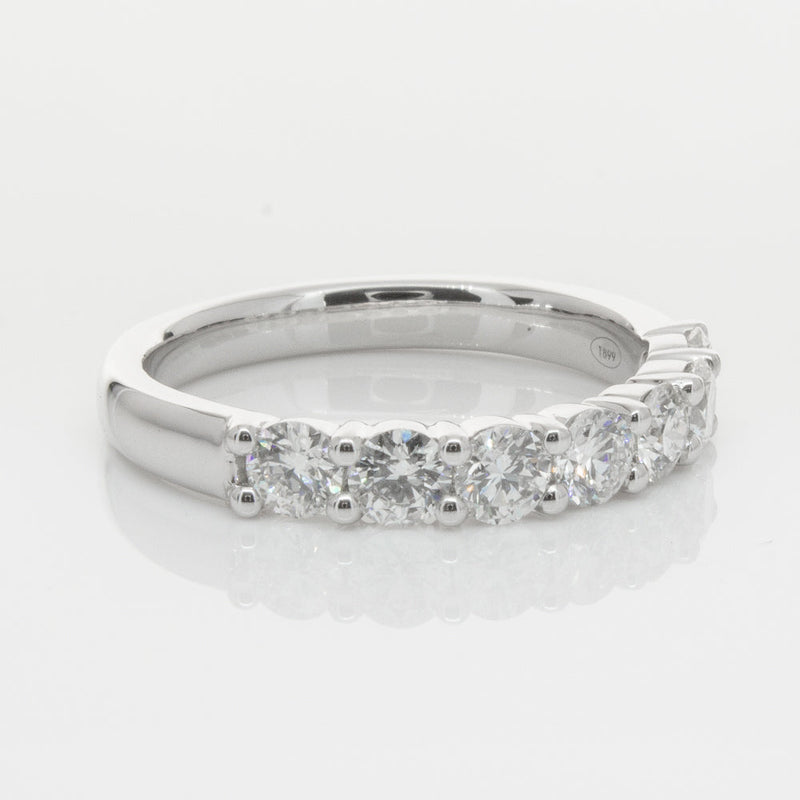 18ct White Gold Diamond 1.00ct Panorama Ring-Ring-Walker & Hall