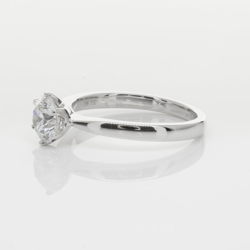 18ct White Gold 1.04ct Diamond Nova Ring-Ring-Walker & Hall