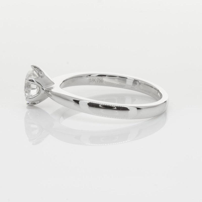 18ct White Gold 1.00ct Diamond Nova Ring-Ring-Walker & Hall