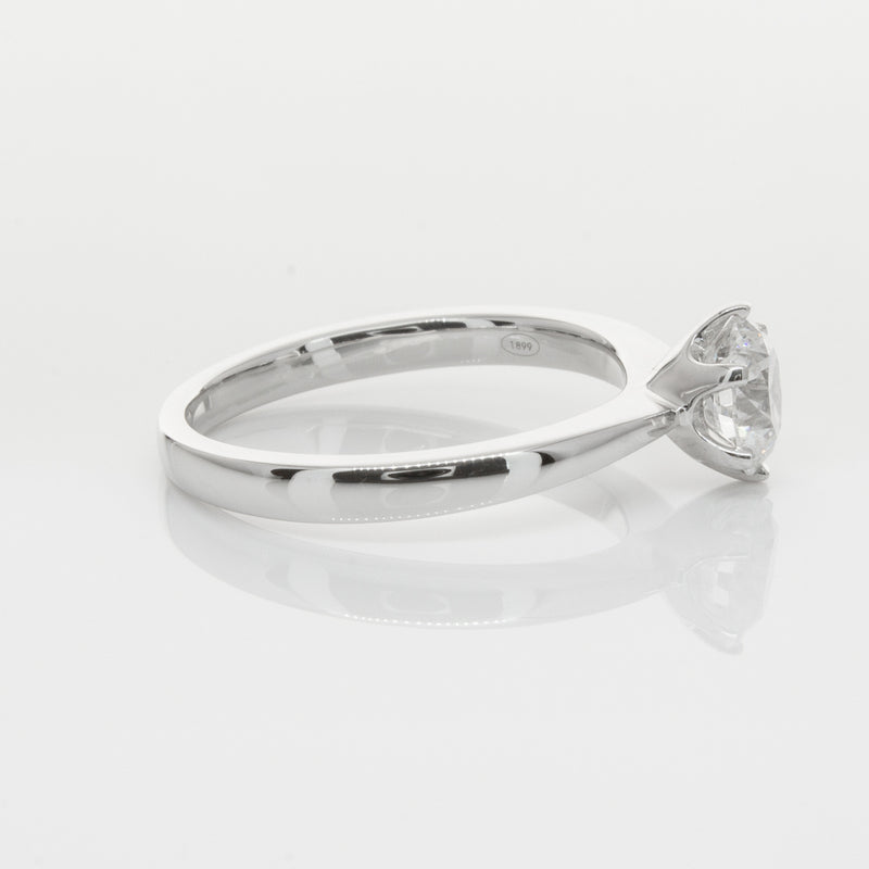 18ct White Gold 1.04ct Diamond Nova Ring-Ring-Walker & Hall