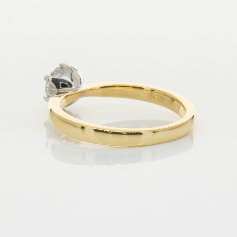 18ct Yellow Gold 1.01ct Diamond Nova Ring-Ring-Walker & Hall