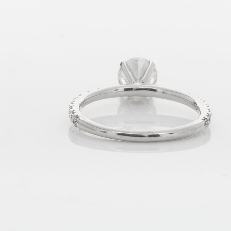 18ct White Gold 1.01ct Diamond Comet Ring-Ring-Walker & Hall