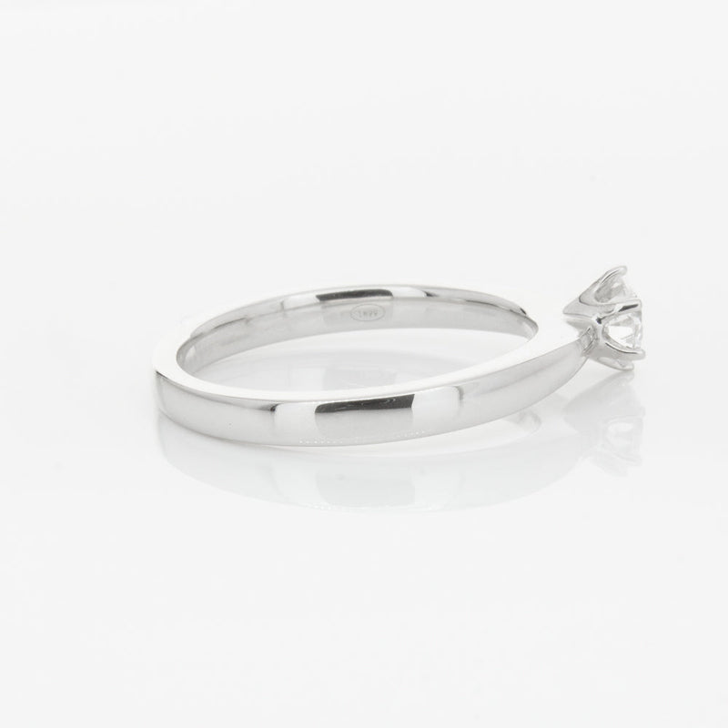 18ct White Gold .31ct Diamond Nova Ring-Ring-Walker & Hall
