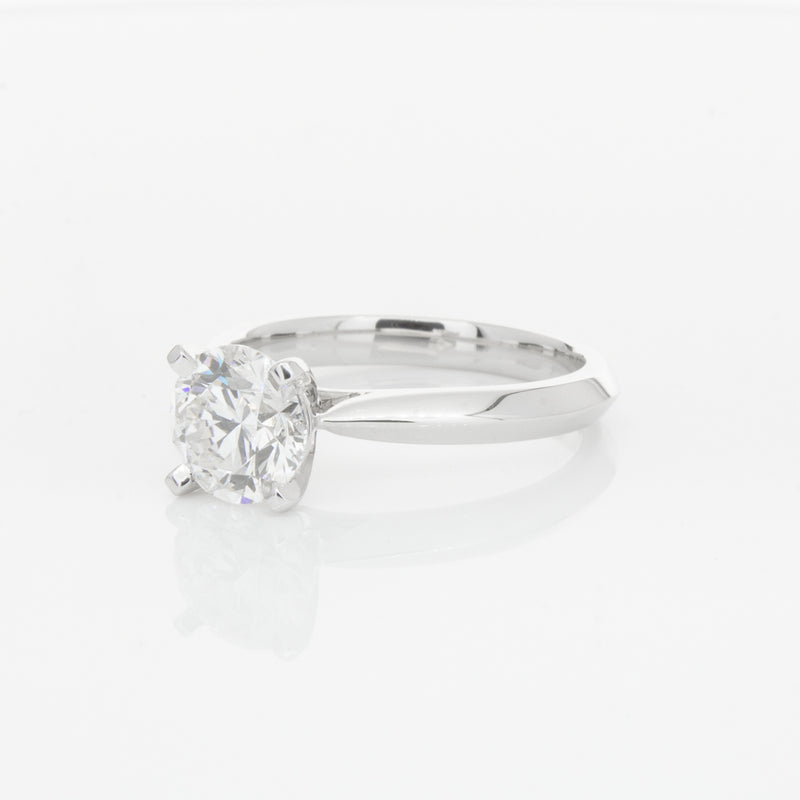 18ct White Gold 1.51ct Diamond Venetian Ring-Ring-Walker & Hall