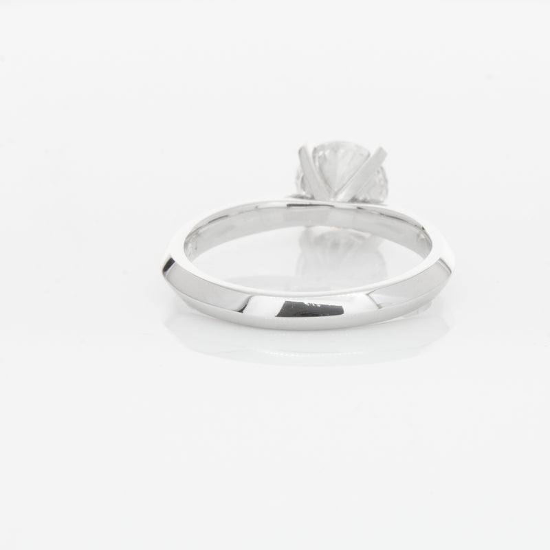 18ct White Gold 1.51ct Diamond Venetian Ring-Ring-Walker & Hall