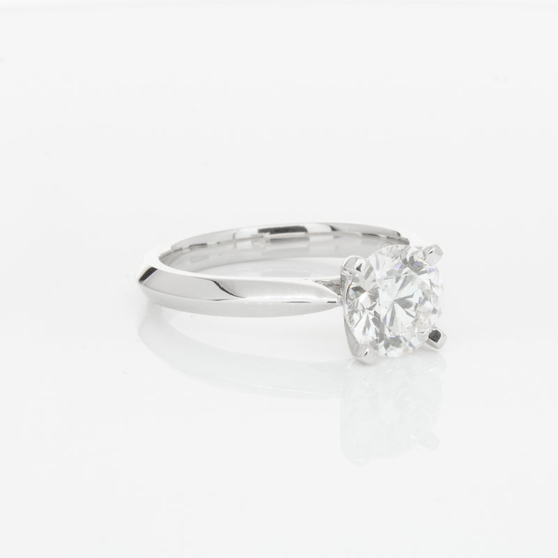 18ct White Gold 1.51ct Diamond Venetian Ring-Ring-Walker & Hall