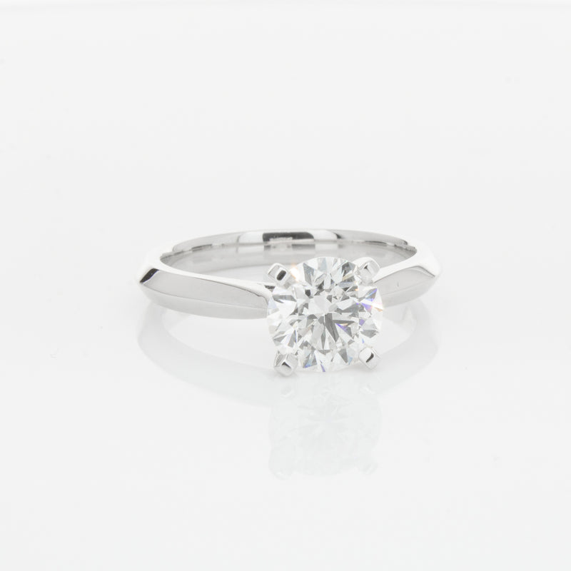 18ct White Gold 1.51ct Diamond Venetian Ring-Ring-Walker & Hall