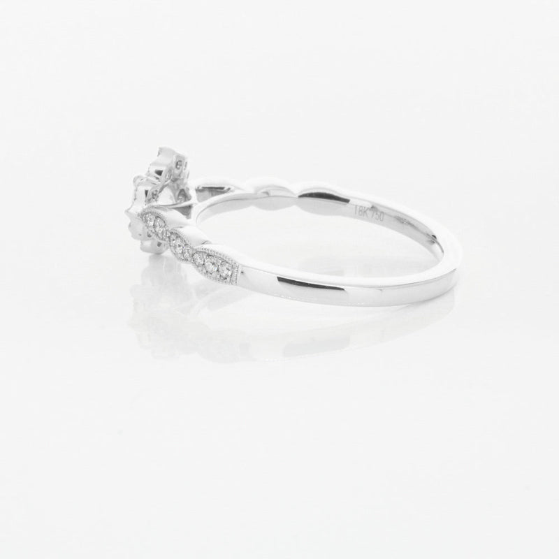 18ct White Gold .47ct Diamond Paramount Ring-Ring-Walker & Hall