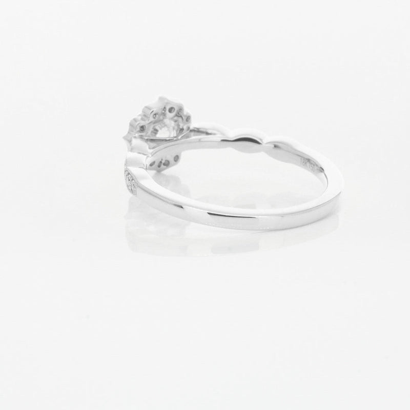 18ct White Gold .47ct Diamond Paramount Ring-Ring-Walker & Hall