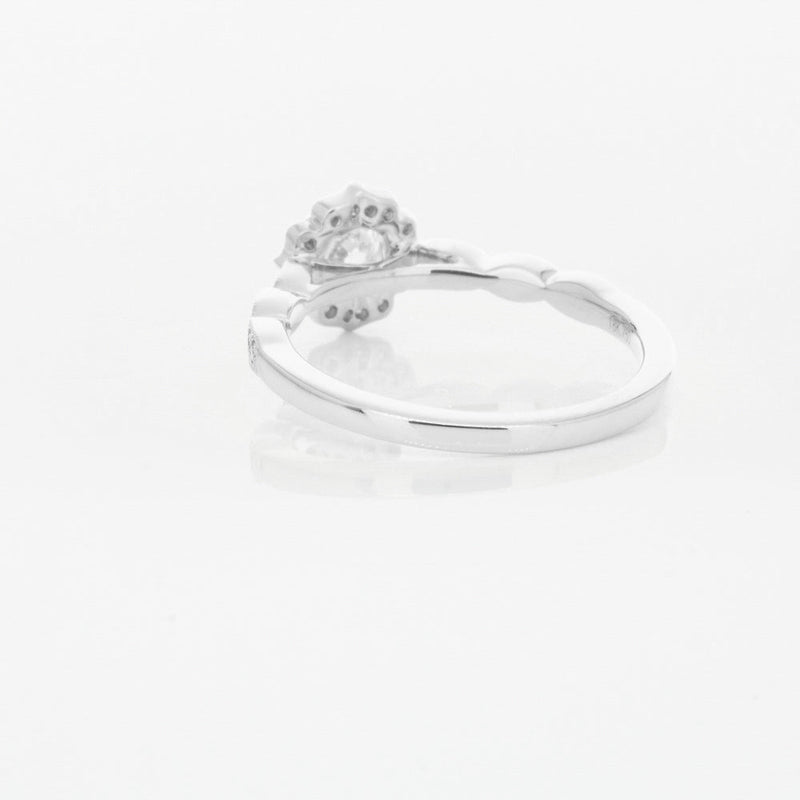 18ct White Gold .47ct Diamond Paramount Ring-Ring-Walker & Hall