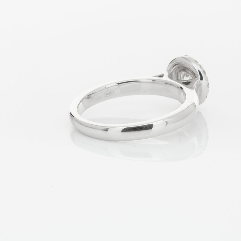 18ct White Gold .51ct Diamond Eclipse Ring-Ring-Walker & Hall