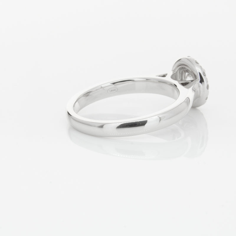 18ct White Gold .51ct Diamond Eclipse Ring-Ring-Walker & Hall