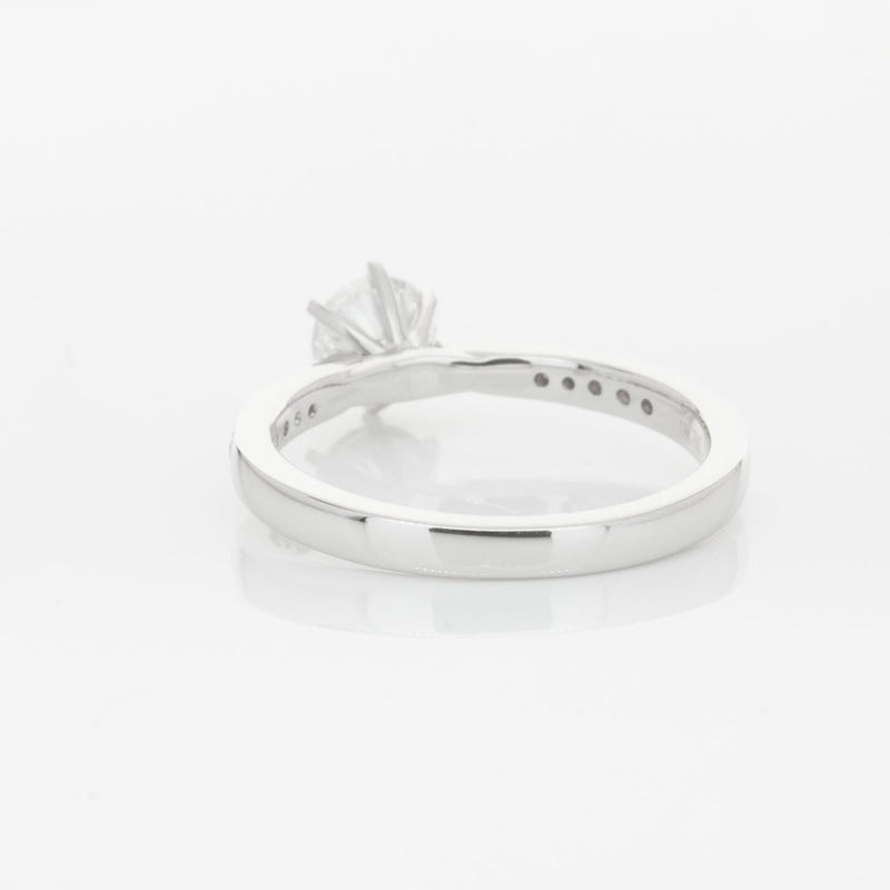 18ct White Gold .70ct Diamond Zenith Ring-Ring-Walker & Hall