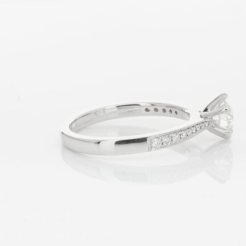 18ct White Gold .70ct Diamond Zenith Ring-Ring-Walker & Hall