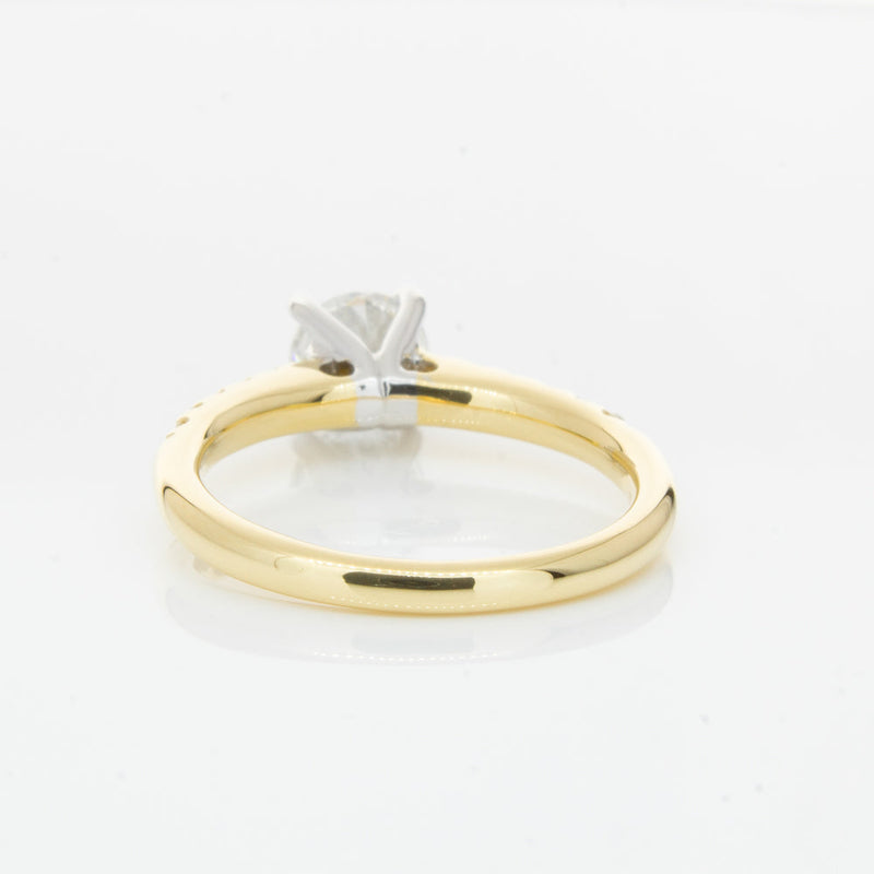 18ct Yellow Gold 1.00ct Diamond Meridien Ring-Ring-Walker & Hall