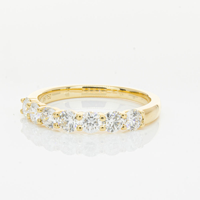 18ct Yellow Gold 1.00ct Diamond Panorama Ring-Ring-Walker & Hall