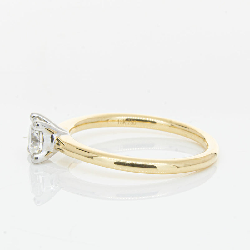 18ct Yellow Gold .50ct Diamond Melba Ring-Ring-Walker & Hall