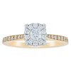 18ct Yellow Gold Diamond Galaxis Ring-Ring-Walker & Hall